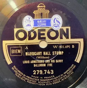 Pochette de Mahogany Hall Stomp / I Can't Give You Anything but Love de Louis Armstrong & His Orchestra