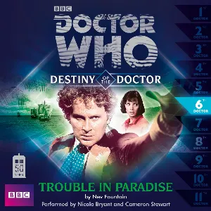 Pochette de Doctor Who - Destiny of the Doctor: Trouble in Paradise de Nev Fountain