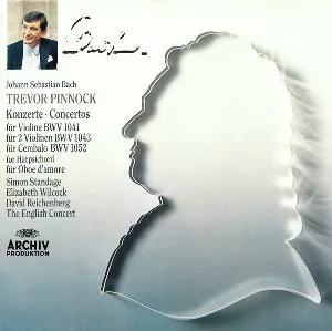 Pochette Konzerte • Concertos BWV 1052, 1041, 1055, 1043
