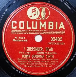 Pochette de I Surrender, Dear / Boy Meets Goy de The Benny Goodman Sextet