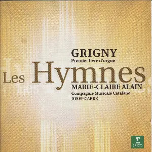 Pochette de Premier livre d'orgue: Les Hymnes de Marie‐Claire Alain