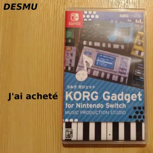 Pochette de J'ai acheté KORG Gadget for Nintendo Switch de Desmu