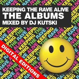 Pochette de Keeping the Rave Alive: The Albums de Kutski