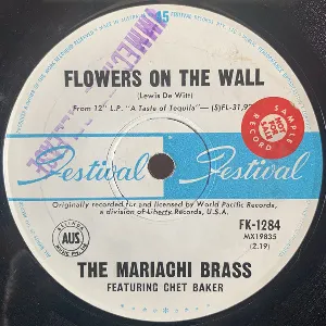 Pochette Flowers on the Wall / Tequila