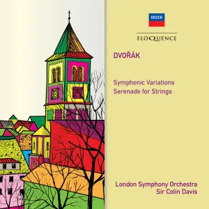 Pochette de Symphonic Variations; Serenade for Strings de London Symphony Orchestra - Sir Colin Davis - Antonín Dvořák