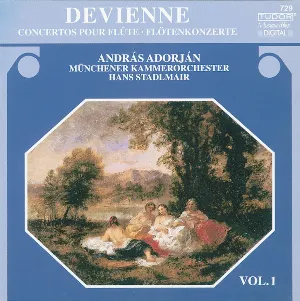 Pochette de Concertos pour flûte, vol. 1 de Hans Stadlmair - Münchener Kammerorchester - András Adorján - François Devienne