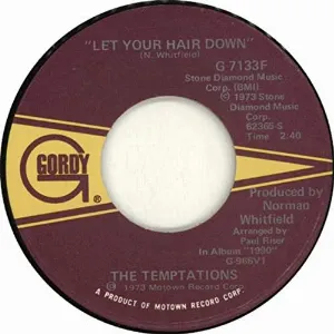 Pochette de Let Your Hair Down de The Temptations