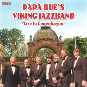 Pochette de Live in Copenhagen de Papa Bue’s Viking Jazzband