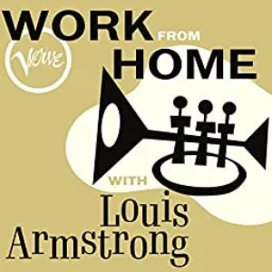 Pochette Work From Home with Louis Armstrong
