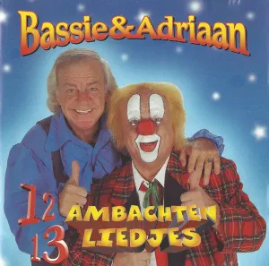 Pochette de 12 ambachten 13 liedjes de Bassie & Adriaan