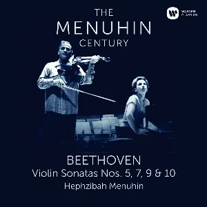 Pochette de Beethoven: Violin Sonatas Nos 5, 7, 9 & 10 de Ludwig van Beethoven - Yehudi Menuhin
