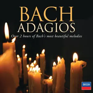 Pochette de Bach Adagios de Johann Sebastian Bach