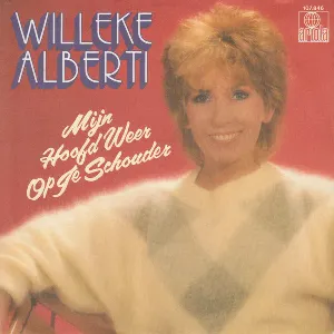Pochette de Mijn hoofd weer op je schouder / Die wereld ken ik niet de Willeke Alberti