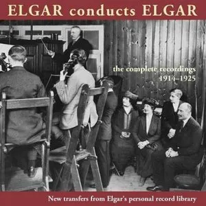 Pochette Elgar conducts Elgar