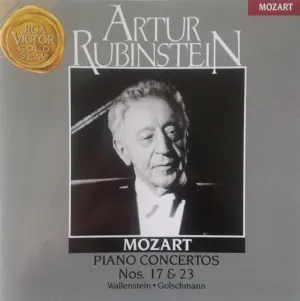 Pochette de Piano Concertos nos. 17 & 23 de Vladimir Golschmann - Alfred Wallenstein - Arthur Rubinstein - Wolfgang Amadeus Mozart