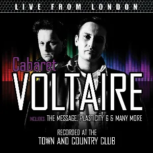 Pochette de Live From London de Cabaret Voltaire