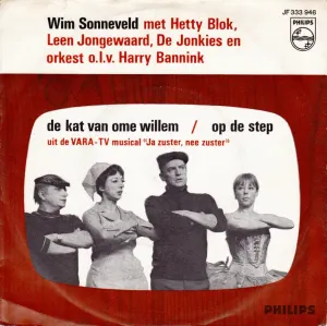 Pochette de De kat van ome Willem / Op de step de Wim Sonneveld - Harry Bannink