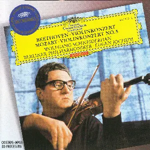 Pochette Beethoven: Violinkonzert / Mozart: Violinkonzert No. 5