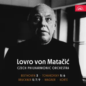 Pochette de Beethoven: 3 / Tchaikovsky: 5,6 / Bruckner: 5,7,9 / Wagner / Korte de Ludwig van Beethoven - Lovro von Matačić - Pyotr Ilyich Tchaikovsky - Anton Bruckner - Česká filharmonie - Richard Wagner