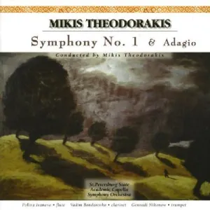 Pochette de Symphony no. 1 / Adagio de Mikis Theodorakis
