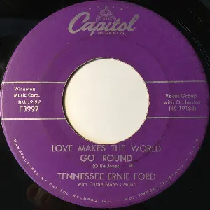 Pochette de Love Makes the World Go ’Round de Tennessee Ernie Ford