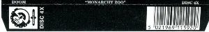 Pochette de Monarchy Zoo de Doom