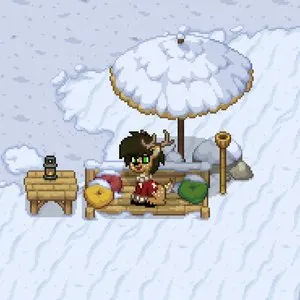 Pochette de Ponytown Snowy Beach Update de Wandering Artist
