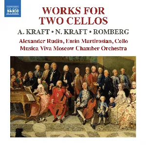 Pochette de Works for Two Cellos de Alexander Rudin - Emin Martirosian - Moscow Chamber Orchestra