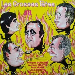 Pochette de Les Grosses Têtes De RTL Vol 3 de Les Grosses Têtes