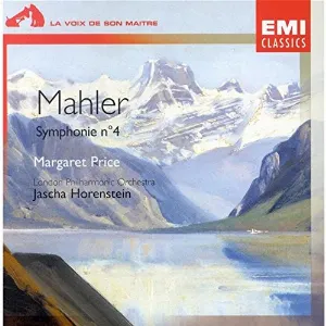 Pochette de Symphonie n°4 de Gustav Mahler - Margaret Price - Jascha Horenstein - London Philharmonic Orchestra