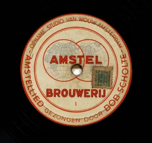 Pochette de Amstellied de Bob Scholte