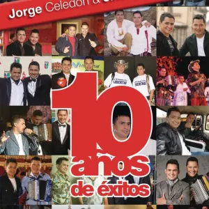 Pochette de 10 años de éxitos de Jorge Celedón