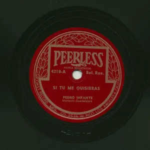 Pochette de Si tú me quisieras / Compadrito corazón de Pedro Infante