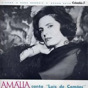Pochette Amália canta Luís de Camões