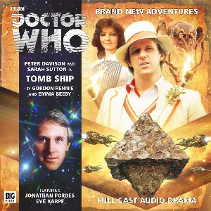 Pochette de Doctor Who: Tomb Ship de Peter Davison - Sarah Sutton