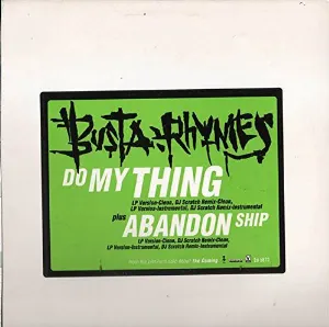 Pochette de Do My Thing / Abandon Ship de Busta Rhymes