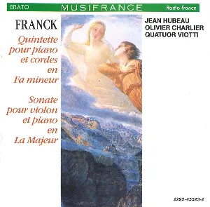 Pochette Quintette Pour Piano Et Cordes En Fa Mineur / Sonate Pour Violon Et Piano En La Majeur