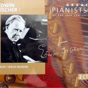 Pochette de Great Pianists of the 20th Century, Volume 25: Edwin Fischer I de Edwin Fischer