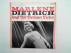 Pochette Marlene Dietrich singt Berlin Berlin