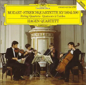 Pochette String Quartets KV. 589 & 590
