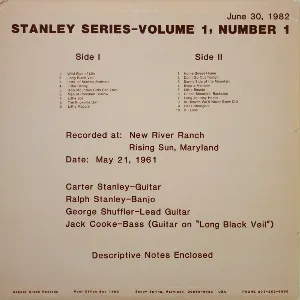 Pochette de Stanley Series, Vol. 1 No. 1 de The Stanley Brothers