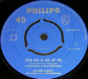 Pochette de Toch ben ik dol op jou / Bij de halte van lijn 9 de Willeke Alberti