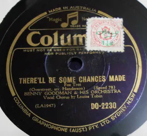 Pochette de There'll Be Some Changes Made / Busy as a Bee de Benny Goodman and His Orchestra