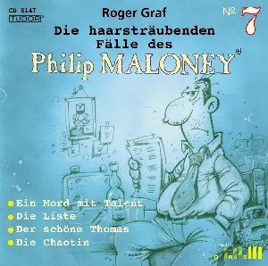 Pochette de Die haarsträubenden Fälle des Philip Maloney, N° 7 de Roger Graf