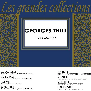 Pochette de Georges Thill de Georges Prêtre