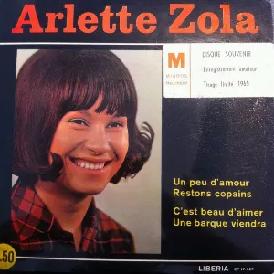 Pochette de Un peu d'amour / Restons copains de Arlette Zola