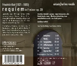 Pochette Requiem in F minor, op. 20
