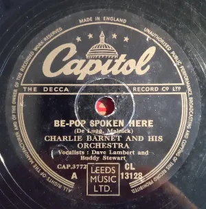 Pochette de Bebop Spoken Here / Gloomy Sunday de Charlie Barnet and His Orchestra
