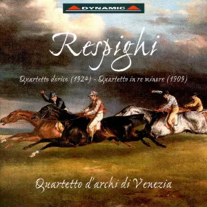 Pochette de Quartetto dorico / Quartetto in re minore de Ottorino Respighi