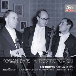 Pochette de String Trios de Ludwig van Beethoven - Mstislav Rostropovich